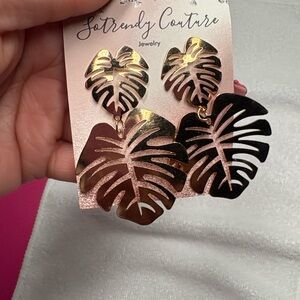 Gold Leaf Earrings